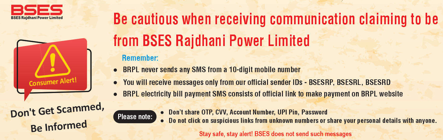 Bses rajdhani deals customer care